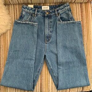 Rolla’s Super High Rise Relaxed jeans. Size 27.